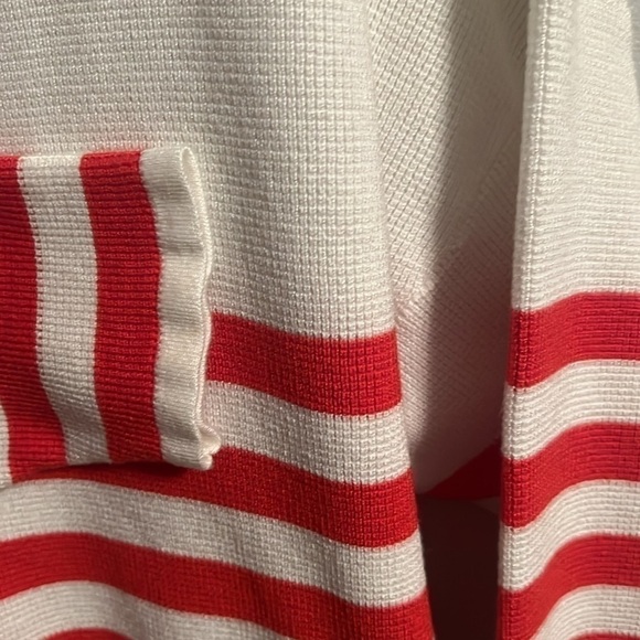 Cyrus - Red and white sweater Size L. Sailor core bin (338) coastal - Picture 7 of 10